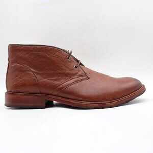 NWOB HS TRASK Chukka Boot Men's Size 11.5 M Brown Leather Ankle Boots Lace Up